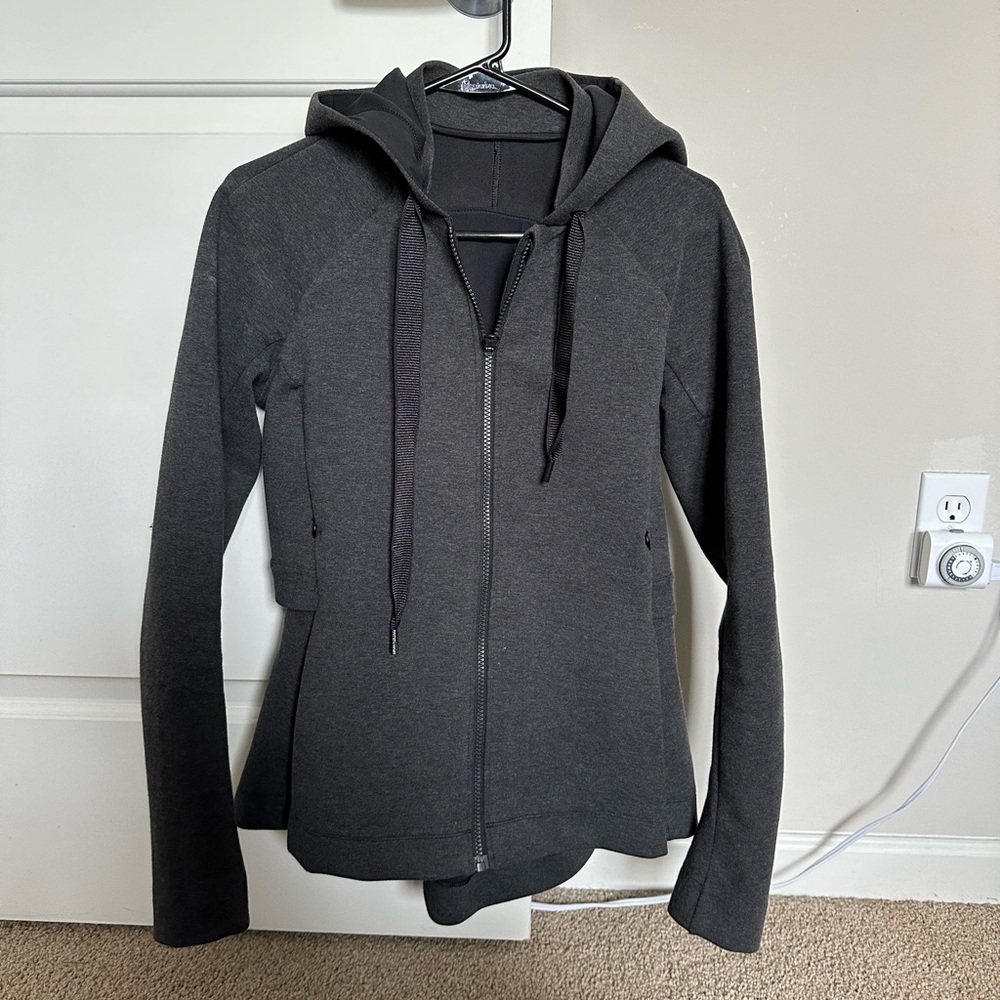 Lululemon Gray Zip Up Jacket